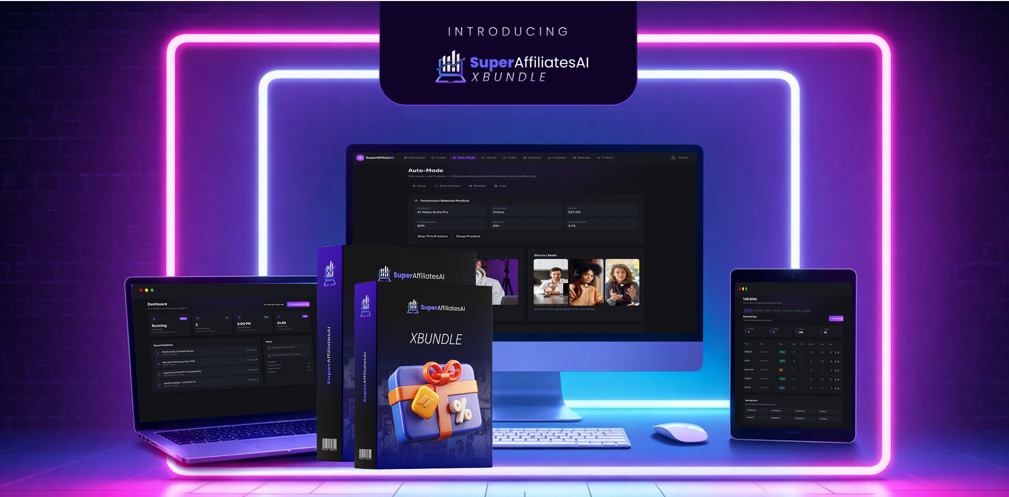 SuperAffiliatesAI product overview visual